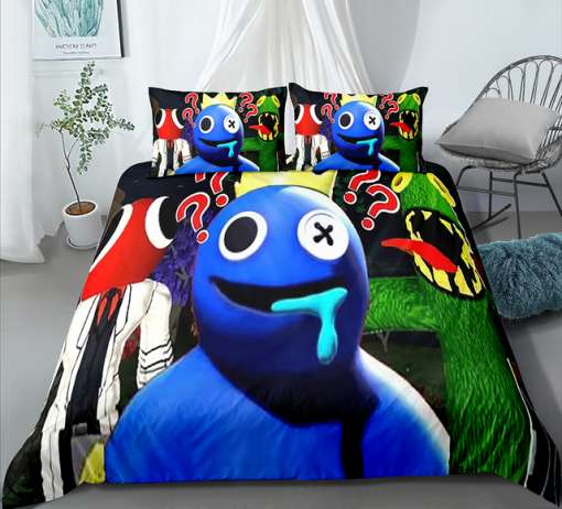 "Rainbow Friends" voodipesukomplektid | E-pood Tootemaailm “Rainbow Friends” voodipesukomplektid
