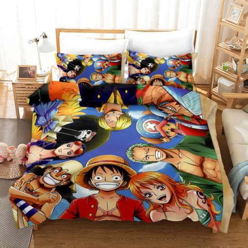 "One Piece" voodipesukomplektid | E-pood Tootemaailm “One Piece” voodipesukomplektid