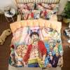 voodipesukomplekt anime tegelastega erksates värvides