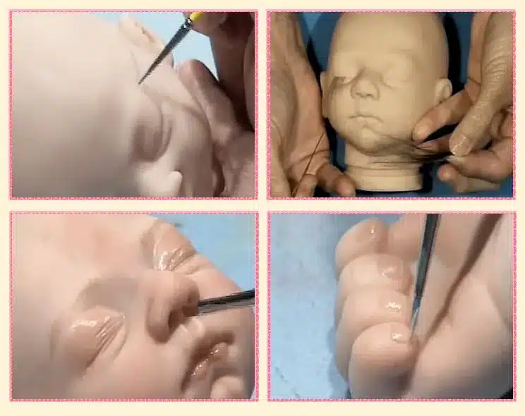 Lifelike Baby Dolls 22 Inch 55cm Smiling Realistic Soft Vinyl Reborn Dolls Kid's Birthday Christmas Gift Juguetes Brinquedos 28