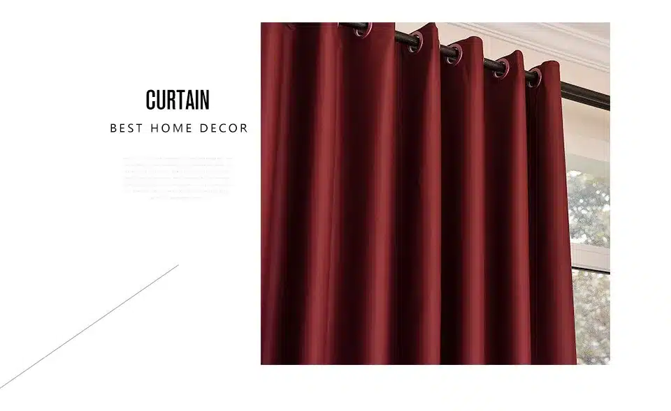 BHD modern blackout curtains for window treatment blinds finished drapes window blackout curtains for living room the bedroom 22