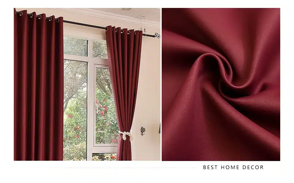 BHD modern blackout curtains for window treatment blinds finished drapes window blackout curtains for living room the bedroom 23