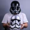 Stormtrooperi hõbedane või must mask