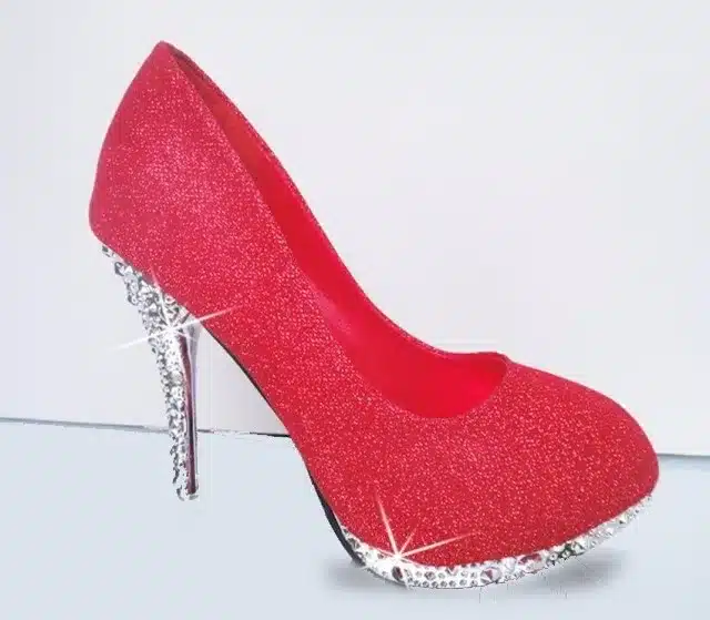 2016 Glitter Wedding Shoes Bridal Evening Party Crystal Red Bottom High Heels Women Shoes Sexy Women's Pumps Bridal Shoes 13