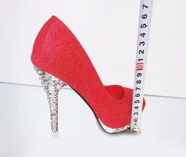 2016 Glitter Wedding Shoes Bridal Evening Party Crystal Red Bottom High Heels Women Shoes Sexy Women's Pumps Bridal Shoes 17