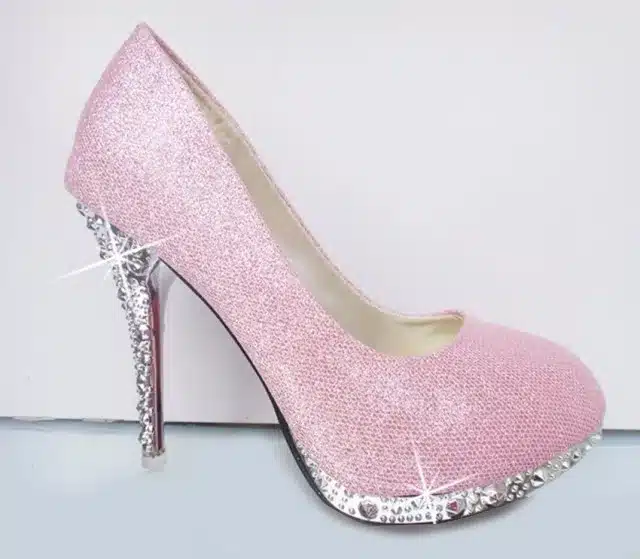 2016 Glitter Wedding Shoes Bridal Evening Party Crystal Red Bottom High Heels Women Shoes Sexy Women's Pumps Bridal Shoes 25