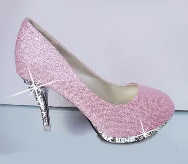 2016 Glitter Wedding Shoes Bridal Evening Party Crystal Red Bottom High Heels Women Shoes Sexy Women's Pumps Bridal Shoes 28