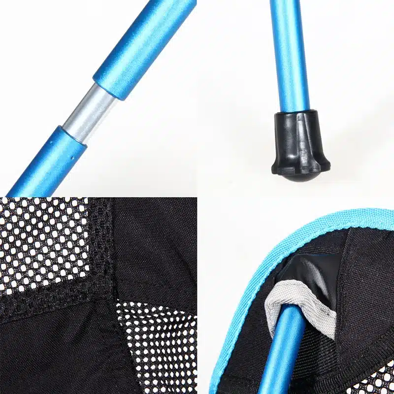 Ultralight Fishing Chair Backrest Chair Folding Seat Stool Portable Camping Hiking Beach Chair With Picnic Bag FREE SHIPPING 7