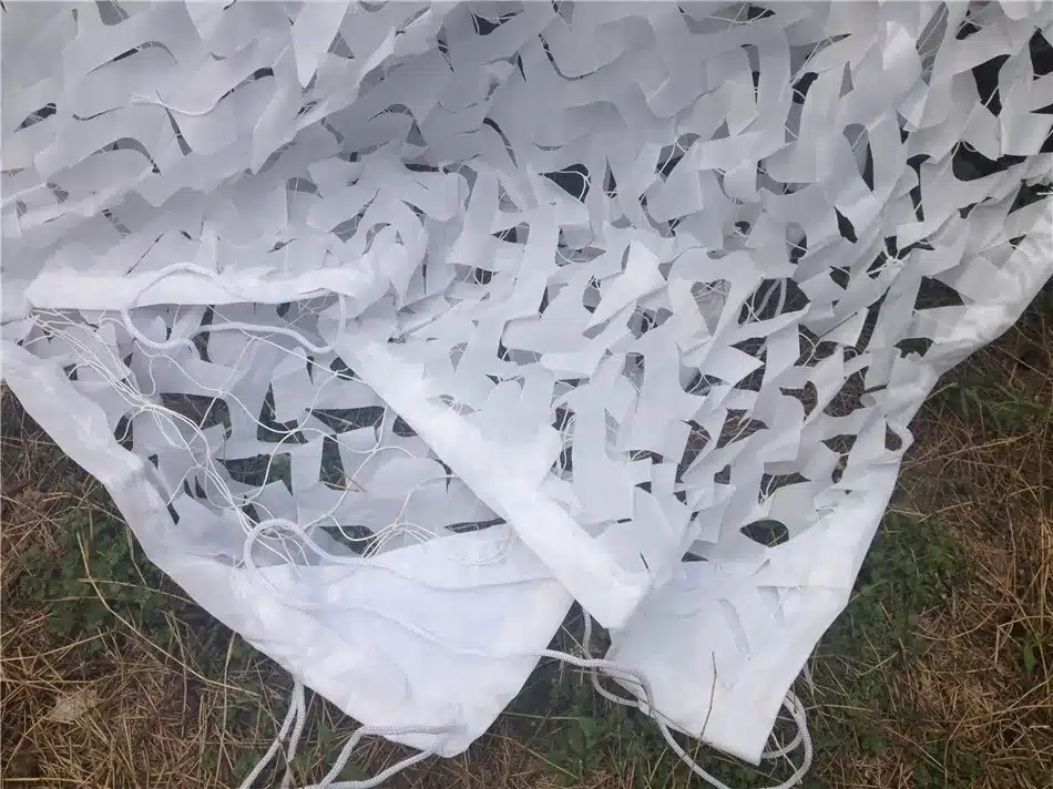 1.5x2.5m Military Camouflage Net Snow White Camo Net Hunting Camping Car Drop Net Camo Cover Decoration Photograph Background 9