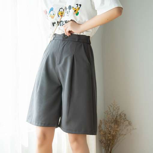 Women-s-Summer-Shorts-for-Women-2023-High-Waist-Female-Loose-Classic-Knee-Length-Office-Wide-4 – saadaval Tootemaailm e-kaubamajas