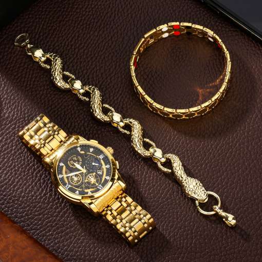 Luxury-Watch-Gift-Set-for-Men-Full-Steel-Quartz-Hollow-Date-Wristwatch-to-Father-with-2-4 – saadaval Tootemaailm e-kaubamajas