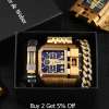 Luxury-Gold-Watch-Men-s-Full-Steel-Calendar-Big-Dial-Quartz-Wristwatch-Bracelets-Christmas-Gift-Set-5 – saadaval Tootemaailm e-kaubamajas