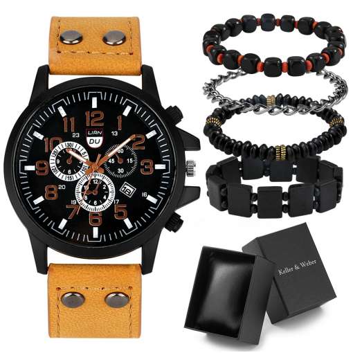 Fashion-Wristwatch-Set-for-Father-Birthday-Present-Exquisite-Father-s-Day-Gift-Watch-Bracelet-to-Dad-5 – saadaval Tootemaailm e-kaubamajas