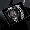 Golden-Men-s-Watch-Bracelet-Gift-Set-Top-Brand-Punk-Automatic-Mechanical-Skeleton-Watches-Copper-Steel-4 – saadaval Tootemaailm e-kaubamajas