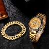 Golden-Men-s-Watch-Bracelet-Gift-Set-Top-Brand-Punk-Automatic-Mechanical-Skeleton-Watches-Copper-Steel-1 – saadaval Tootemaailm e-kaubamajas