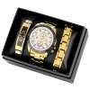 Gold-Luxury-Watch-for-Men-Stainless-Steel-Fashion-Calendar-Quartz-Watch-Men-Bracelets-Leisure-Gift-Set-4 – saadaval Tootemaailm e-kaubamajas
