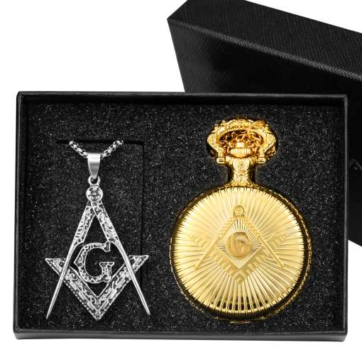 Luxurious-Golden-Masonic-Pocket-Watch-Set-Man-s-Quartz-Pocket-Clock-Fashion-Necklace-Perfect-Gifts-with-4 – saadaval Tootemaailm e-kaubamajas