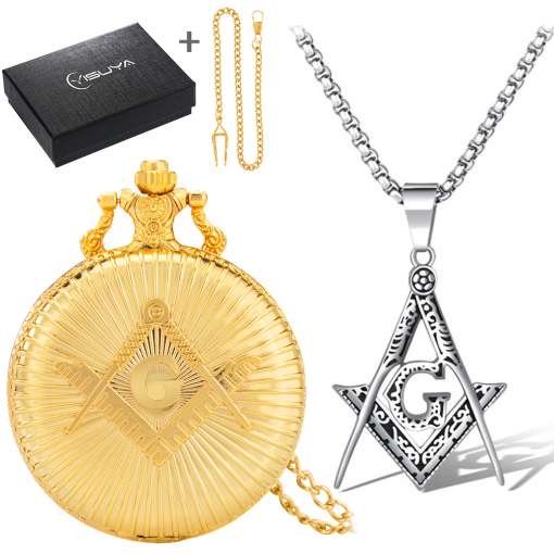 Luxurious-Golden-Masonic-Pocket-Watch-Set-Man-s-Quartz-Pocket-Clock-Fashion-Necklace-Perfect-Gifts-with-5 – saadaval Tootemaailm e-kaubamajas