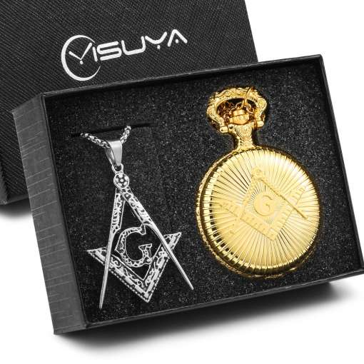 Luxurious-Golden-Masonic-Pocket-Watch-Set-Man-s-Quartz-Pocket-Clock-Fashion-Necklace-Perfect-Gifts-with-3 – saadaval Tootemaailm e-kaubamajas