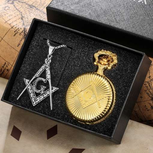 Luxurious-Golden-Masonic-Pocket-Watch-Set-Man-s-Quartz-Pocket-Clock-Fashion-Necklace-Perfect-Gifts-with-2 – saadaval Tootemaailm e-kaubamajas