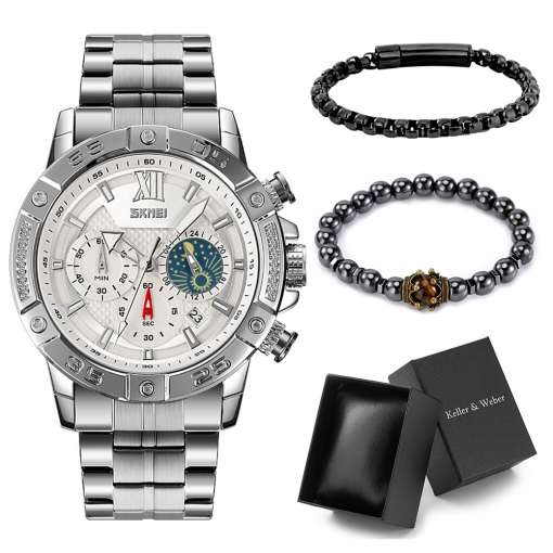 2022-Hot-Men-s-Gift-Set-Full-Steel-Calendar-Quartz-Watch-for-Men-with-Premium-Elastic-5 – saadaval Tootemaailm e-kaubamajas