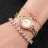 Women-Exquisite-Rose-Gold-Round-Watch-2-Pcs-Beautiful-Bracelets-Best-Christmas-Gift-Set-With-Box-2 – saadaval Tootemaailm e-kaubamajas