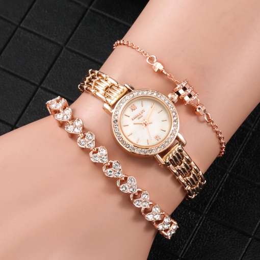 Women-Exquisite-Rose-Gold-Round-Watch-2-Pcs-Beautiful-Bracelets-Best-Christmas-Gift-Set-With-Box-2 – saadaval Tootemaailm e-kaubamajas