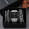 Luxury-Fashion-Men-Stainless-Steel-Belt-Quartz-Wristwatch-Men-s-Business-Casual-Bracelet-Watches-with-Gift-5 – saadaval Tootemaailm e-kaubamajas