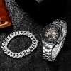 Luxury-Retro-Mens-Watches-Top-Brand-Sport-Automatic-Mechanical-Watch-Copper-Steel-Strap-Fashion-Gift-Set-4 – saadaval Tootemaailm e-kaubamajas