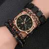 Business-Man-s-Watch-Bracelet-Set-with-Box-Quartz-Durable-Wristwatch-Men-Bracelet-Chain-Best-Anniversary-3 – saadaval Tootemaailm e-kaubamajas