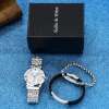 New-Fashion-Men-s-Watch-Bracelet-Gift-Set-Men-Full-Steel-Minimalist-Calendar-Dial-Watch-with-5 – saadaval Tootemaailm e-kaubamajas