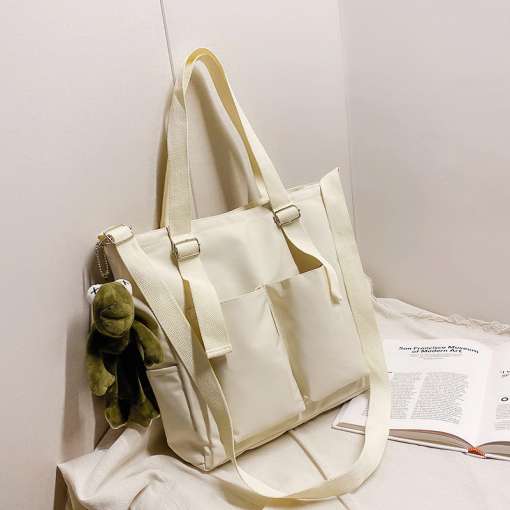 Women-s-Bag-Shopper-Simple-Fashion-Zipper-Handbags-Nylon-Waterproof-Solid-Crossbody-Large-Capacity-Tote-Shoulder-3 – saadaval Tootemaailm e-kaubamajas