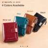 Fahion-Women-Genuine-Leather-Wallet-RFID-Blocking-Short-Multi-Function-Large-Capacity-Zipper-Coin-Purse-Money-4 – saadaval Tootemaailm e-kaubamajas