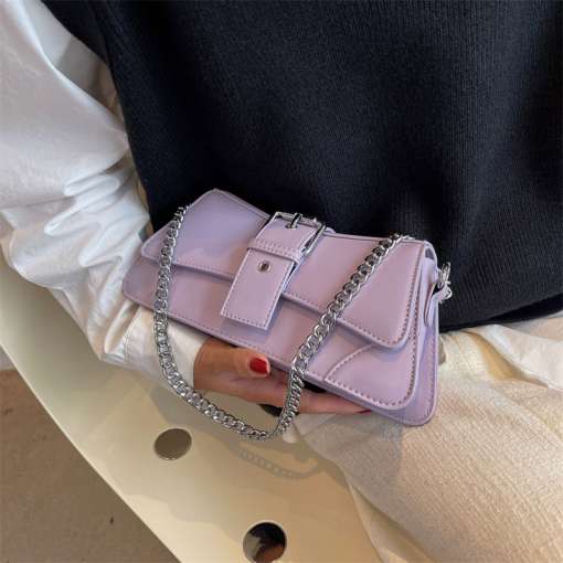 Solid-color-Women-Chain-Shoulder-Side-Bag-Small-PU-Leather-Handbag-And-Wallet-Vintage-Luxury-Brand-3 – saadaval Tootemaailm e-kaubamajas