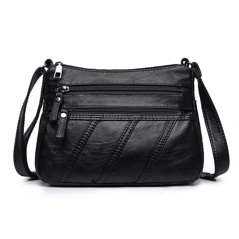 Annmouler-Fashion-Women-Crossbody-Bag-Black-Soft-Washed-Leather-Shoulder-Bag-Patchwork-Messenger-Bag-Small-Flap-1 – saadaval Tootemaailm e-kaubamajas