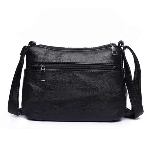 Annmouler-Fashion-Women-Crossbody-Bag-Black-Soft-Washed-Leather-Shoulder-Bag-Patchwork-Messenger-Bag-Small-Flap-2 – saadaval Tootemaailm e-kaubamajas