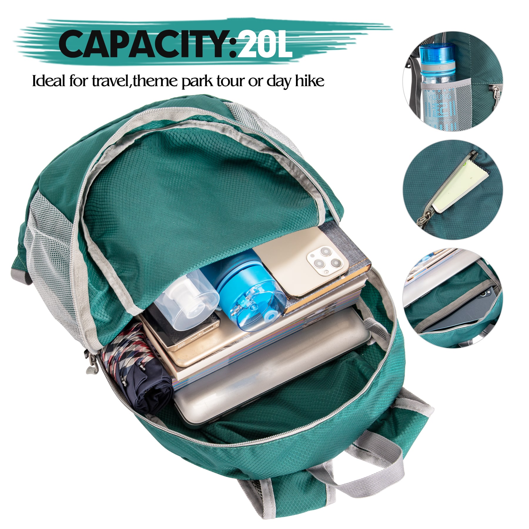 ZOMAKE-Ultra-Lightweight-Backpack-Packable-Small-Water-Resistant-Travel-Hiking-Daypack-Bag-Sports-Daypack-for-Men-1 – saadaval Tootemaailm e-kaubamajas