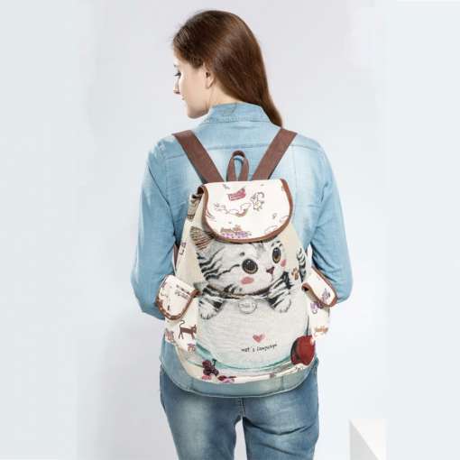 Miyahouse-Casual-Canvas-School-Backpack-Women-Lovely-Cat-Printed-Drawstring-Backpack-Teenager-Large-Capacity-Ladies-School-4 – saadaval Tootemaailm e-kaubamajas