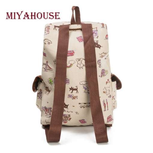 Miyahouse-Casual-Canvas-School-Backpack-Women-Lovely-Cat-Printed-Drawstring-Backpack-Teenager-Large-Capacity-Ladies-School-2 – saadaval Tootemaailm e-kaubamajas