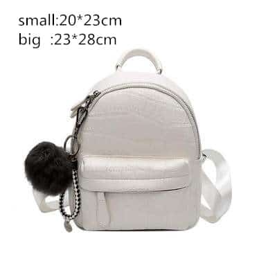 Mini-Backpacks-Women-PU-Leather-Cute-Small-Backpack-Female-White-Back-Pack-Black-Backpacks-For-Teen-5 – saadaval Tootemaailm e-kaubamajas