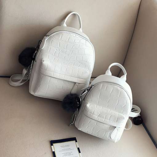 Mini-Backpacks-Women-PU-Leather-Cute-Small-Backpack-Female-White-Back-Pack-Black-Backpacks-For-Teen-3 – saadaval Tootemaailm e-kaubamajas