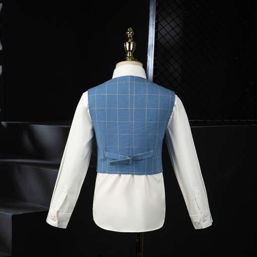 Boys-Wedding-Suit-Kids-Formal-Blazer-Jacket-Vest-Pants-Bowtie-4PCS-Tuxedo-Dress-Children-Photography-Suit-5 – saadaval Tootemaailm e-kaubamajas