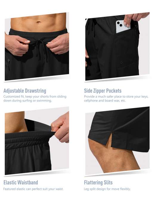 G-Gradual-Men-Short-Pants-Swimming-Trunks-Beach-Surf-Shorts-Quick-Drying-Lightweight-Waterproof-UPF-50-5 – saadaval Tootemaailm e-kaubamajas