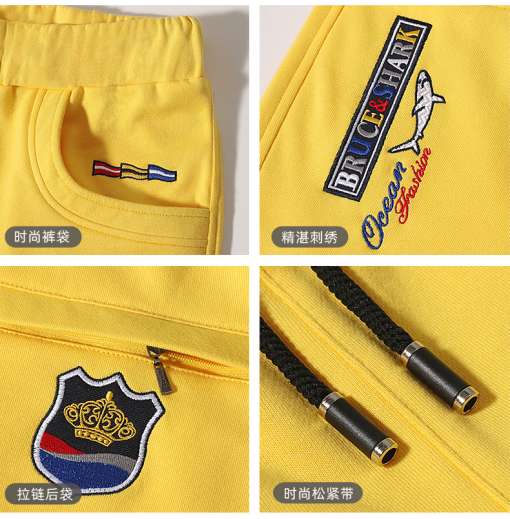 2023-Bruce-Shark-New-Summer-Men-s-Sports-Shorts-Casual-Comfortable-Fashion-Men-Sport-Pants-Elastic-5 – saadaval Tootemaailm e-kaubamajas