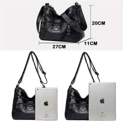 High-Quality-Soft-Leather-Luxury-Handbags-Purse-Women-Bag-Designer-Multi-pocket-Crossbody-Shoulder-Bag-for-3 – saadaval Tootemaailm e-kaubamajas