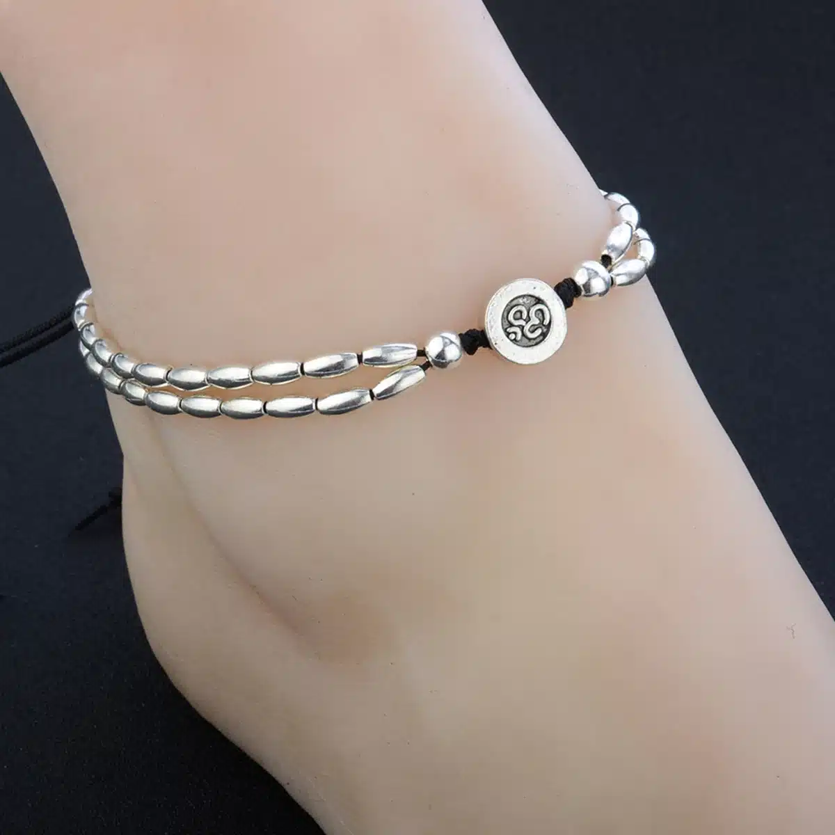 Vintage Bracelet Foot Jewelry Retro Anklet For Women Girls Ankle Leg Chain Charm Starfish Beads Bracelet Fashion Beach Jewelry 13
