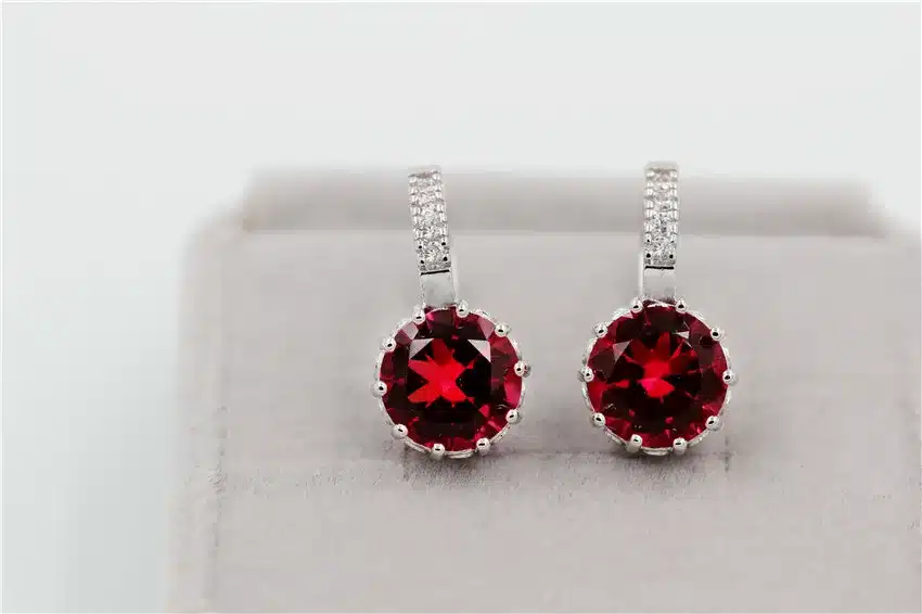 8 Colors Silver Pink Blue Crystal Large Crystal Earrings with Stones Cubic Zirconia Women's Earings Boucle D'oreille Femme DML49 41