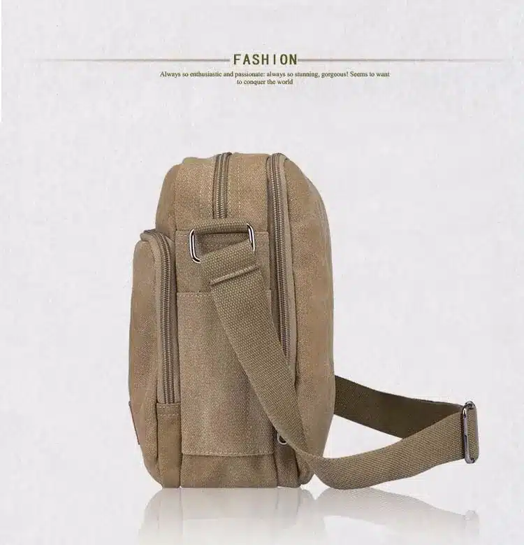 New 2017 Multifunctional Men Crossbody Messenger Bags Canvas Vintage Casual Shoulder Bags Men's Travel Bags 12