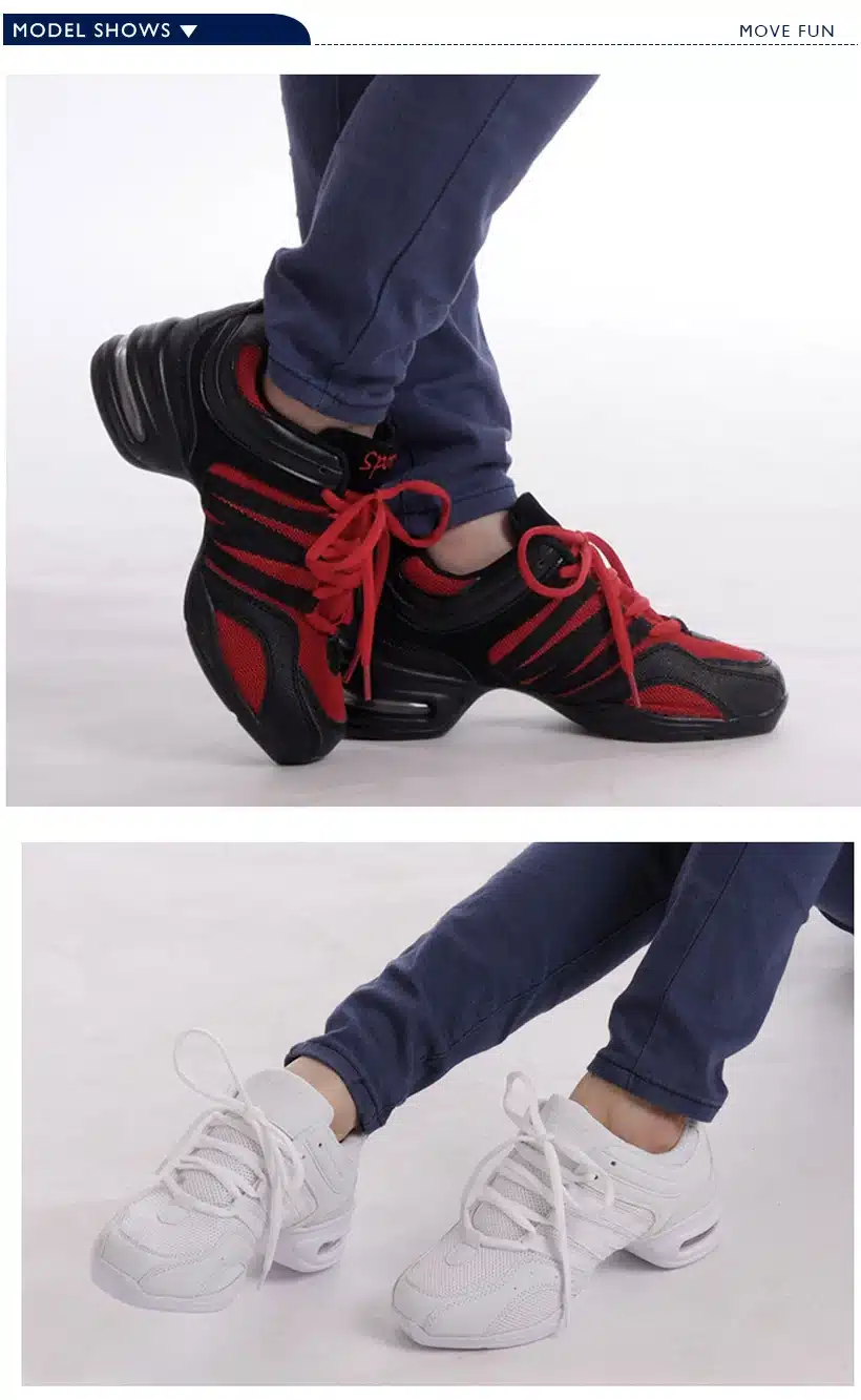 2017 Dancing Shoes for Women Jazz Sneaker New Dance Sneakers for Women Modern Street Dance Shoes 15