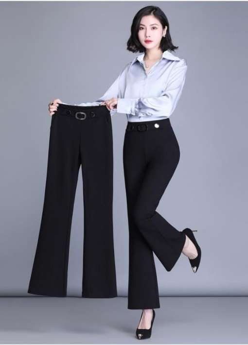 Spring-Autumn-Women-s-Wide-Leg-Pants-Striped-High-Waist-Casual-Trousers-Woman-Korean-Style-Boot-2 – saadaval Tootemaailm e-kaubamajas